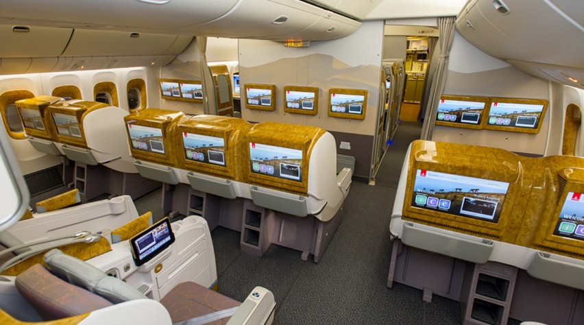 Emirates 777 Business Class