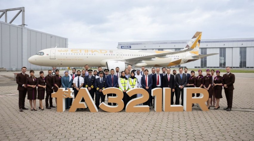 Foto (c) Etihad Airways Airbus A321LR