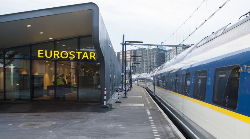 Eurostar-terminal Amsterdam CS