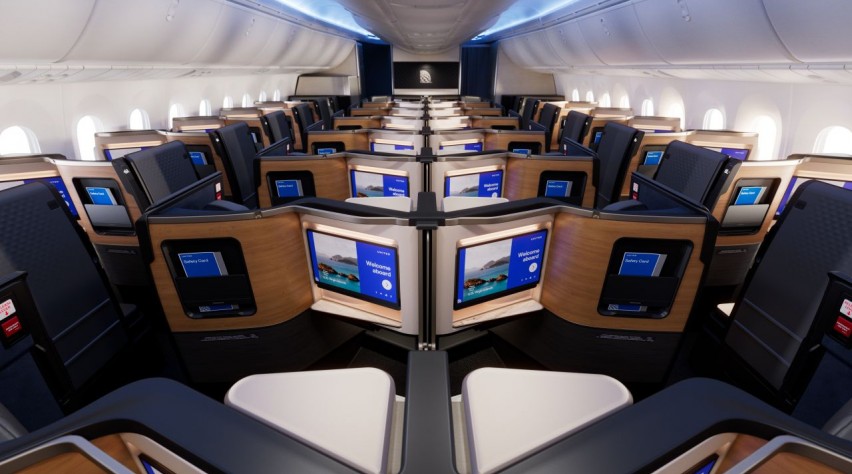 Foto (c) United Airlines United Nieuwe Business Class