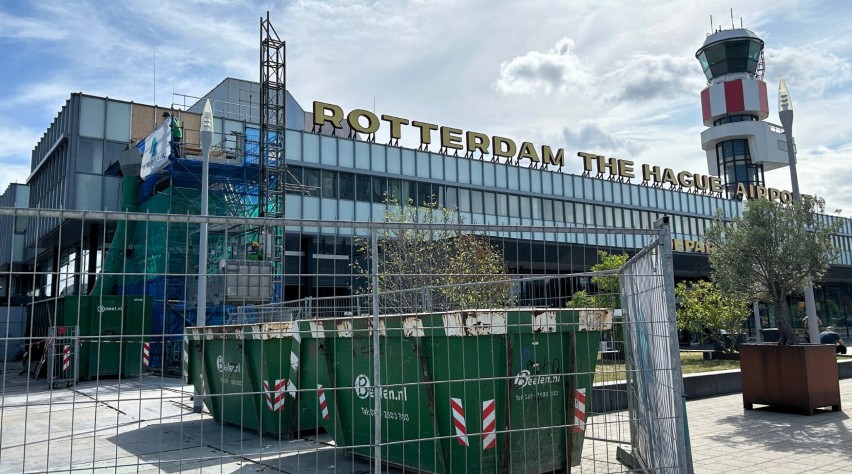 Foto (c) RTHA Rotterdam Airport verbouwing terminal