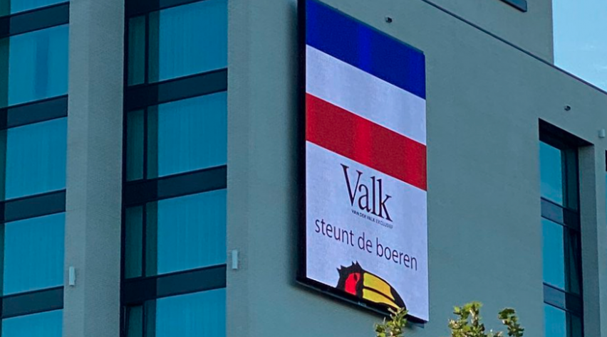 Van der Valk Schiphol Steun boeren