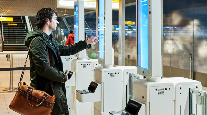 Schiphol gezichtsherkenning