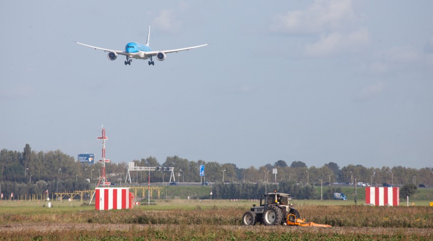 KLM Dreamliner trekker
