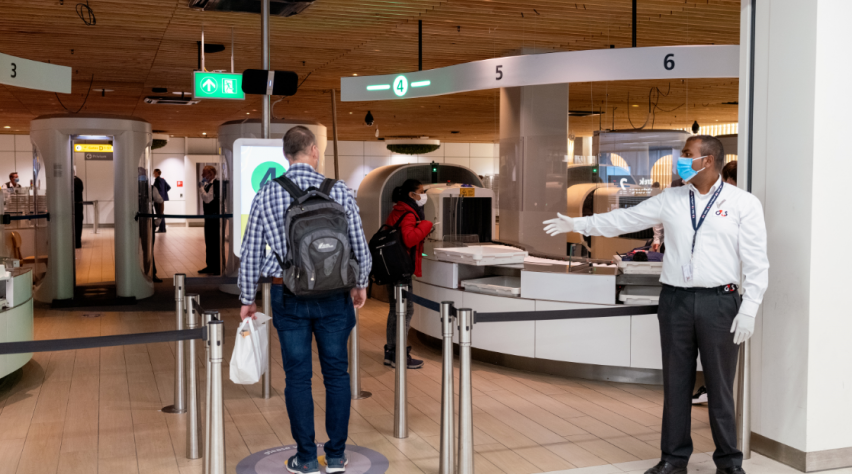 Schiphol Security Mondkapje