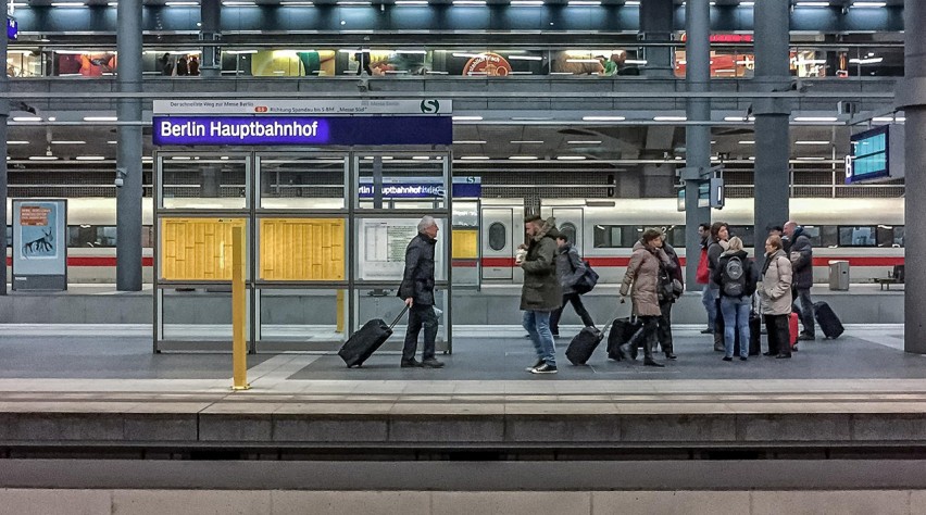 Berlijn Hauptbahnhof 