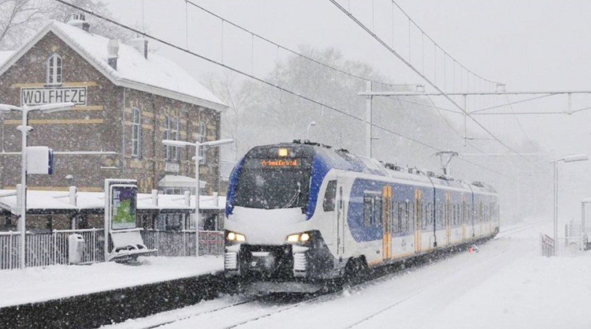 NS Flirt Sneeuw