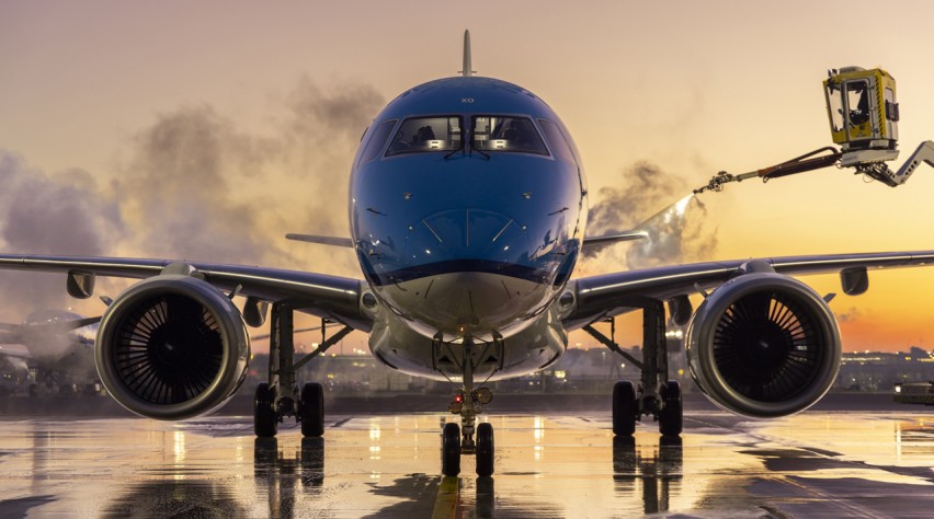 Foto (c) KLM KLM Embraer 195-E2