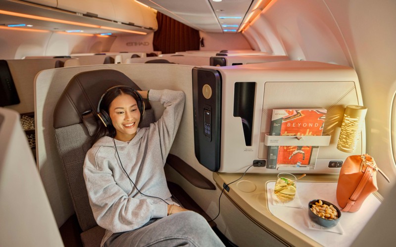 Foto (c) Etihad Airways Etihad A321LR Business