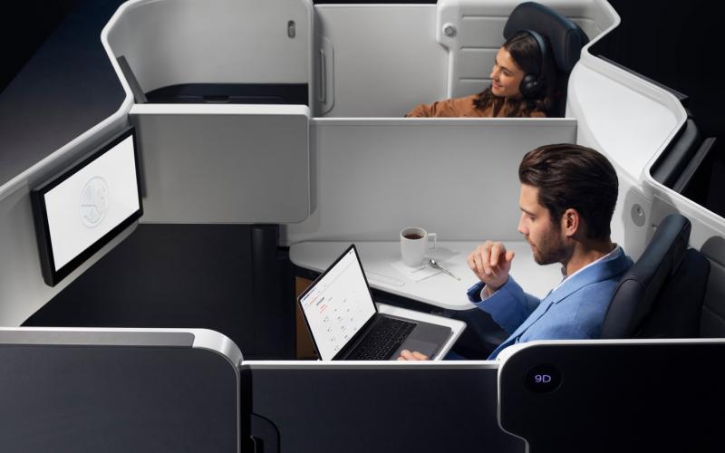Air France Nieuwe Business Class met schuifdeurtjes