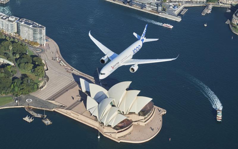 Foto (c) Airbus Qantas A350-1000