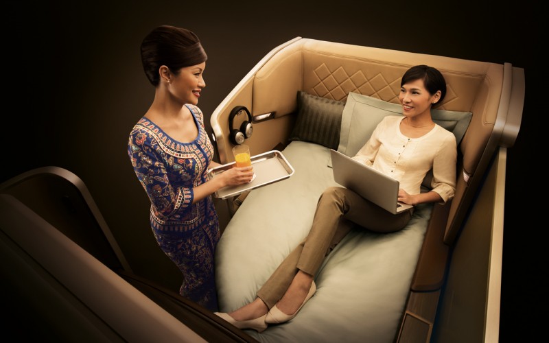 Singapore Airlines First Class Boeing 777