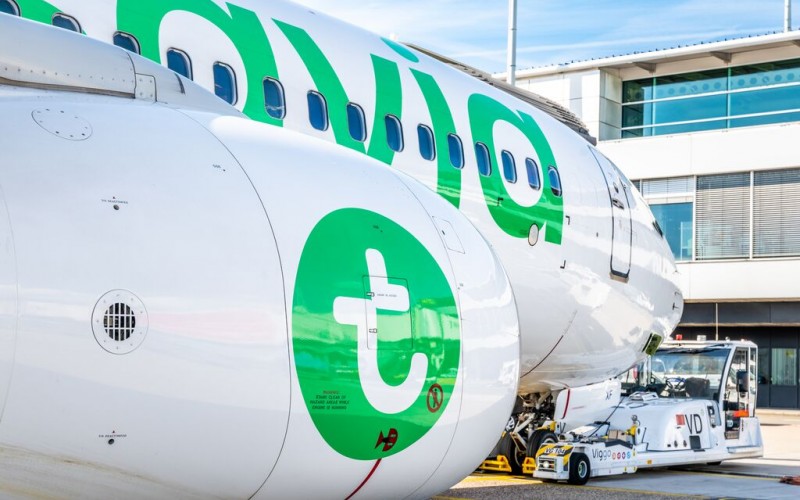 Transavia close-up