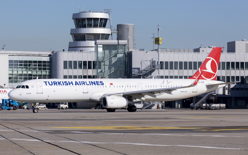 Foto (c) Düsseldorf Airport Turkish Airlines A321 Düsseldorf