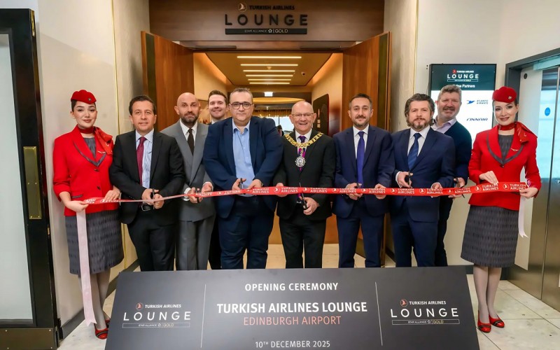 Foto (c) Turkish Airlines Turkish Airlines lounge Edinburgh