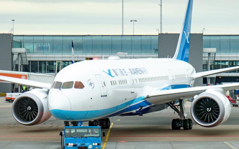 Foto (c) Reismedia Xiamen Airlines Schiphol