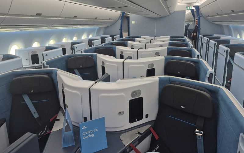 KLM A350 Business