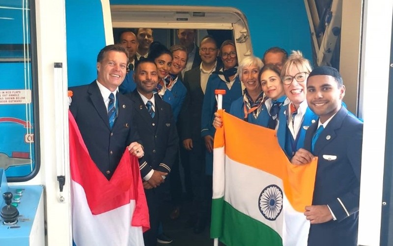 KLM inaugural Hyderabad