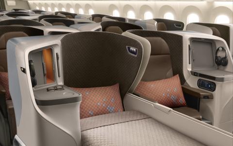 Singapore Airlines Regional Business Class