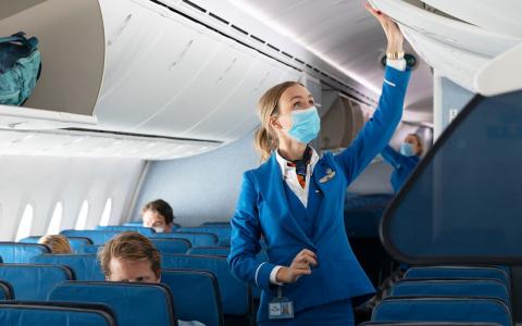 KLM mondkapje