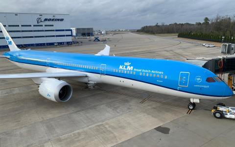 KLM Boeing 787