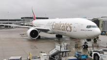 Foto (c) Reismedia Emirates 777 Schiphol