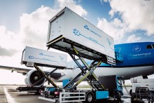Foto (c) KLM Cateringtrucks KLM elektrisch
