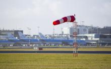 Schiphol wind storm