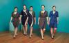 Alaska Airlines crew