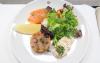 Royal Jordanian Business menu