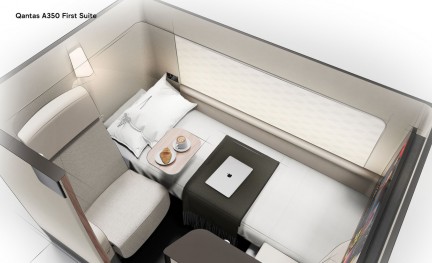 Qantas A350 First Class
