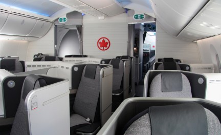 Air Canada 787 business