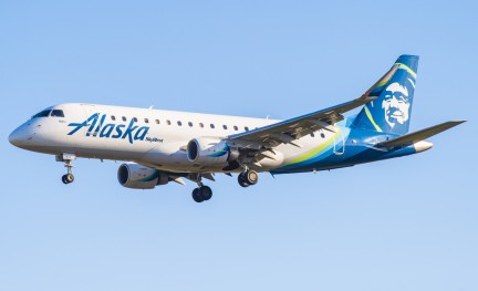 Alaska Airlines Embraer