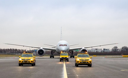 American Airlines 787 Schiphol