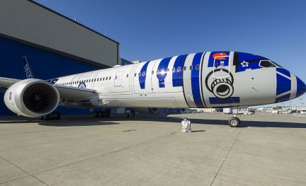 ANA Star Wars Boeing 787 Dreamliner