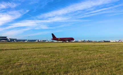 Brussels Airlines eerste vlucht na lockdown