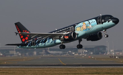 Brussels Airlines Kuifje