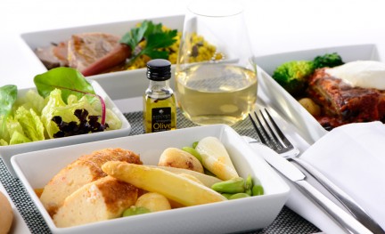 Brussels Airlines menu