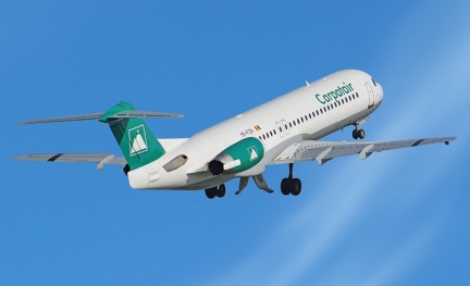 Carpatair Fokker 100
