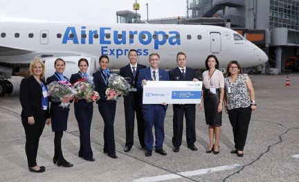 Air Europa voor het eerst op Düsseldorf Airport