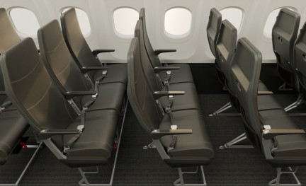 easyJet economy stoel Kestrel