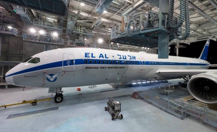 El Al retro 787