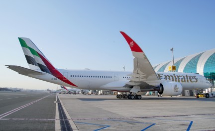Emirates A350 Dubai