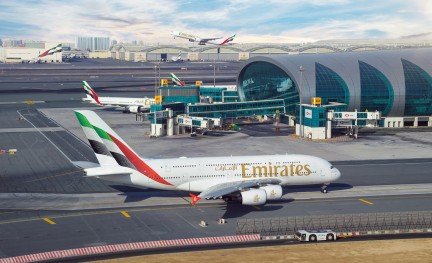 Emirates A380 Dubai