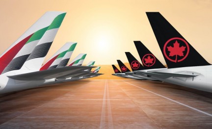 Emirates Air Canada 