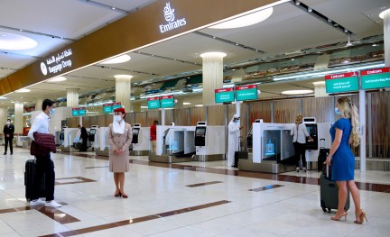 Emirates bag drop