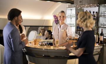 Emirates Onboard Lounge
