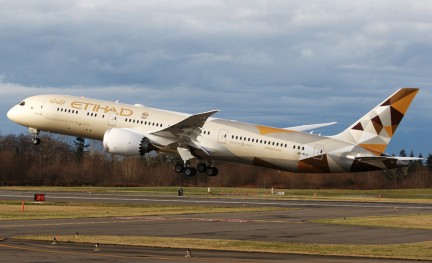 Etihad Airways Boeing 787-9 Dreamliner
