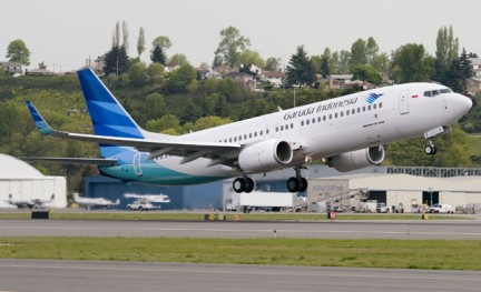 garuda indonesia boeing 737