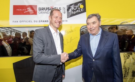 Eddy Merckx Thalys gele trui